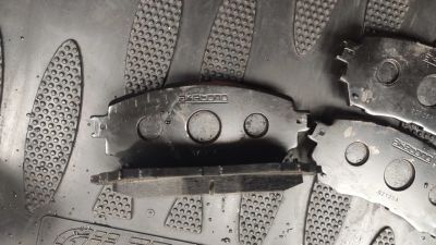 Лот: 16266037. Фото: 1. Колодки тормозные Mazda 6 GJ Akebono... Тормозная система