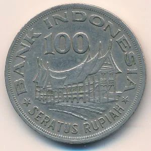 Лот: 9656361. Фото: 1. 100 рупий 1978 год. Индонезия... Азия