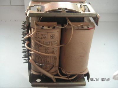 Лот: 7717772. Фото: 1. Силовой трансформатор тс-160. Трансформаторы, катушки