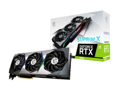 Лот: 17101386. Фото: 1. MSI Geforce RTX 3090 suprim x. Видеокарты