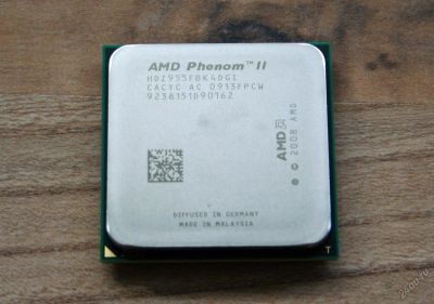 Лот: 13360279. Фото: 1. Процессор AMD Phenom II X4 955... Процессоры