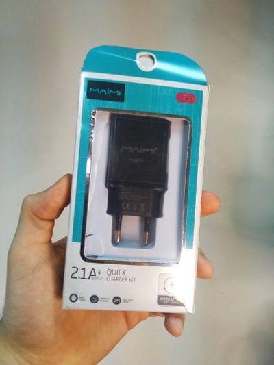 Лот: 19569743. Фото: 1. сзу micro usb 1 usb выход (2100mah... Зарядные устройства, блоки питания, адаптеры сетевые для смартфонов