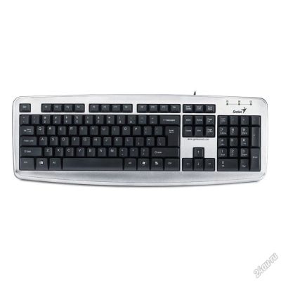 Лот: 5548048. Фото: 1. Клавиатура PS/2 Genius KB-110X... Клавиатуры и мыши