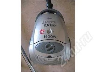 Лот: 452274. Фото: 1. Пылесос LG Storm extra 1400 W. Пылесосы, паровые швабры