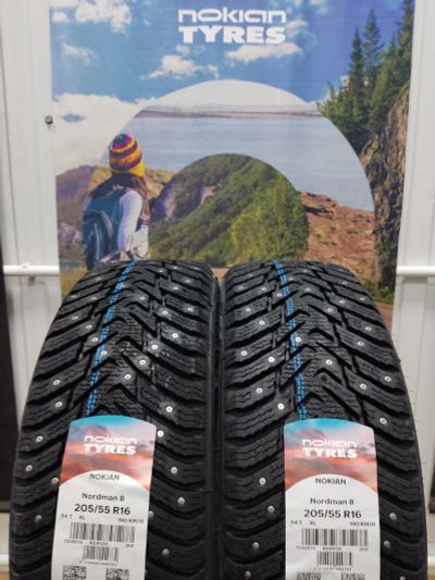 Лот: 18438110. Фото: 1. 225 60r18 104T XL Nokian Nordman-8... Шины