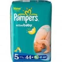 Лот: 4490450. Фото: 1. Подгузники Pampers Active baby-dry... Детская гигиена