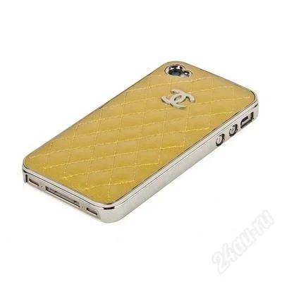 Лот: 2533921. Фото: 1. Накладка Chanel для iPhone 4s... Чехлы, бамперы