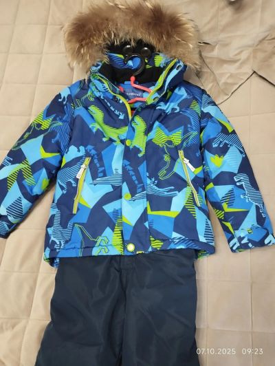 Лот: 25886489. Фото: 1. Костюм зимний р 116. Костюмы, пиджаки, комбинезоны