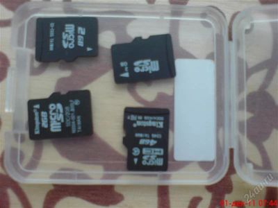 Лот: 1388140. Фото: 1. Флэшка microSD 2-4GB. Карты памяти