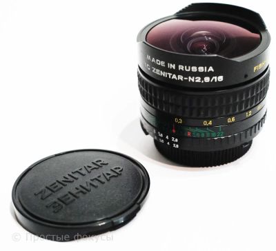 Лот: 4710105. Фото: 1. Zenitar 16mm FishEye. Объективы