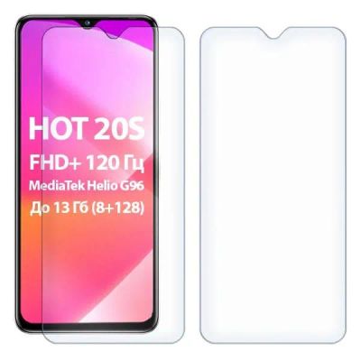Лот: 24485255. Фото: 1. Защитное стекло Krutoff для Infinix... Защитные стёкла, защитные плёнки