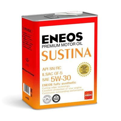 Лот: 13668996. Фото: 1. ENEOS SUSTINA 5W30, 4л. Масла, жидкости