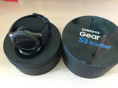 Лот: 11869880. Фото: 1. Samsung gear s3 frontier новые. Смарт-часы, фитнес-браслеты, аксессуары