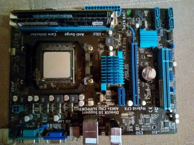 Лот: 16344214. Фото: 1. Asus M5A78L-M LX 3 plus (Материнская... Материнские платы