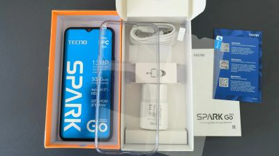Лот: 20303146. Фото: 1. Контейнер SIM/MMC Tecno Spark... Корпуса, клавиатуры, кнопки