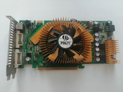 Лот: 17416454. Фото: 1. Видеокарта Palit 8800 GT 512mb... Видеокарты