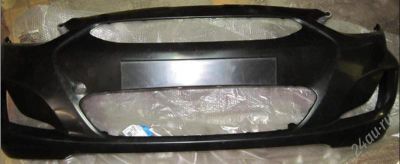 Лот: 2564998. Фото: 1. Hyundai solaris бампер передний... Кузов