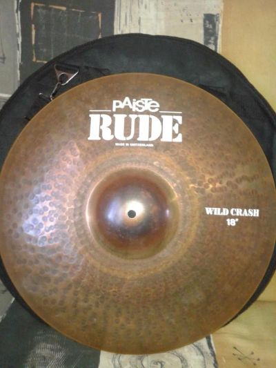 Лот: 9491957. Фото: 1. Paiste Rude wild crash 18". Ударные