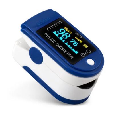 Лот: 17265592. Фото: 1. Пульсоксиметр+🔋🔋батарейки. Медицинские товары