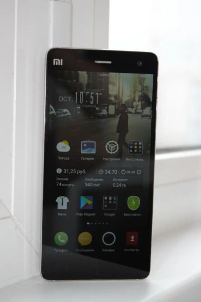 Лот: 10442393. Фото: 1. Xiaomi mi4 ( mi 4 ) чёрный. Смартфоны