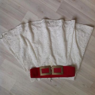 Лот: 6616115. Фото: 1. белая юбка летняя!. Юбки