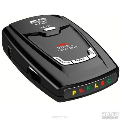 Лот: 8104060. Фото: 1. Радар детектор Security AVS R-430S... Видеорегистраторы,  радар-детекторы, системы парковки