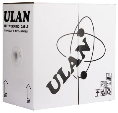 Лот: 6882421. Фото: 1. Кабель витая пара ULAN UTP 4 пары... Сетевые кабели