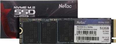 Лот: 24947036. Фото: 1. SSD-накопитель M.2 512Гб Netac... SSD-накопители
