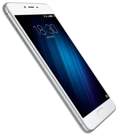 Лот: 9105428. Фото: 1. MEIZU m3s mini 16Gb Серебристый... Смартфоны