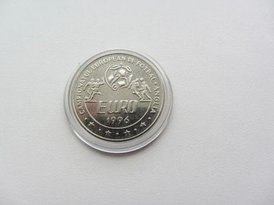 Лот: 10976382. Фото: 1. Румыния 10 лей 1996 " Чемпионат... Европа
