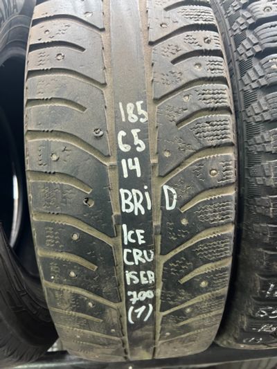 Лот: 24889004. Фото: 1. (1шт)185-65-14 Bridgestone ice... Шины