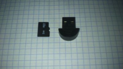 Лот: 5093305. Фото: 1. bluetooth + Флешка Micro sd на... WiFi, Bluetooth адаптеры