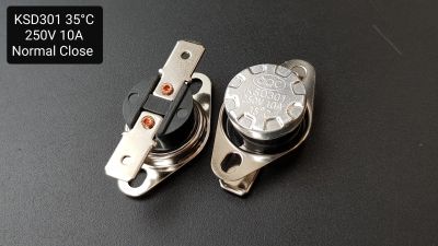Лот: 18604771. Фото: 1. Термостат KSD301 , 35°C , Градусов... Реле, тумблеры, переключатели