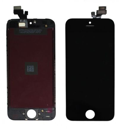 Лот: 14367514. Фото: 1. Дисплей для iPhone 5 в сборе Черный. Дисплеи, дисплейные модули, тачскрины