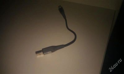 Лот: 1700680. Фото: 1. Кабель micro-USB>USB от Nokia... Дата-кабели, переходники