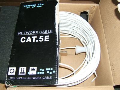 Лот: 3573925. Фото: 1. Кабель витая пара UTP, cat 5e... Другое (сетевые устройства)