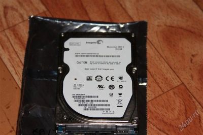 Лот: 2920935. Фото: 1. ноутбучный Seagate 9250315AS250гб. Жёсткие диски (HDD)