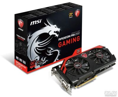 Лот: 8285851. Фото: 1. MSI R9 290 gaming 4G. Видеокарты