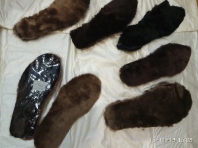 Лот: 12659380. Фото: 1. стельки из натурального меха... Кеды, кроссовки, слипоны