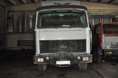 Лот: 4003344. Фото: 1. МАЗ 6303 Лесовоз + кузов. Грузовики, автобусы, спецтехника