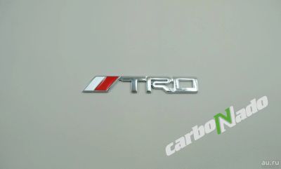 Лот: 17232758. Фото: 1. Шильдик самоклеящийся TRD 001. Детали тюнинга