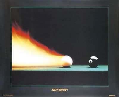 Лот: 22369858. Фото: 1. Постер Hot Shot 05365 горизонтальный... Спортивная символика и атрибутика