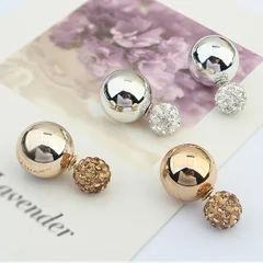 Лот: 6426781. Фото: 1. Пусеты золото серебро. Серьги, каффы