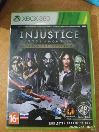 Лот: 15468219. Фото: 1. Injustice gods among us ultimate... Игры для консолей