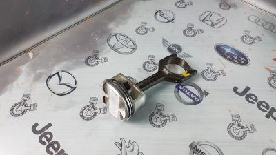 Лот: 23601460. Фото: 1. Поршень с шатуном BMW X5 N52B30... Двигатель и элементы двигателя