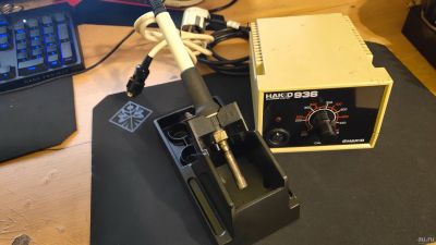 Лот: 18109321. Фото: 1. Монтажная паяльная станция Hakko... Радиолюбительский инструмент