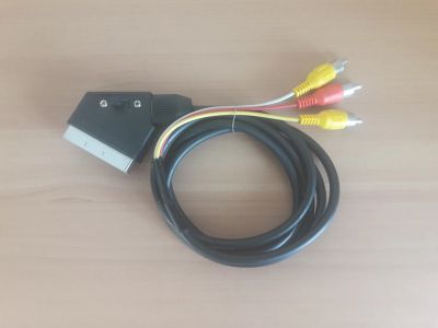 Лот: 18671976. Фото: 1. Шнур SCART (150 СМ) НОВЫЙ. Шнуры, кабели, разъёмы