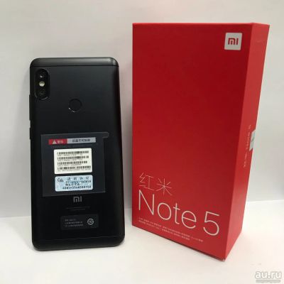 Лот: 12234317. Фото: 1. Xiaomi Redmi Note 5 Black 64GB... Смартфоны