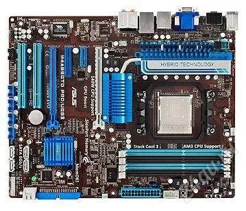 Лот: 2756481. Фото: 1. Asus m4a89gtd PRO/USB3.0. Материнские платы