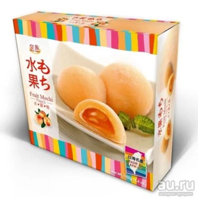 Лот: 15788143. Фото: 1. Японские сладости - Моти с персиком... Японская кухня